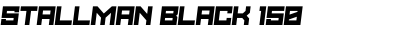 Stallman Black 150 Oblique